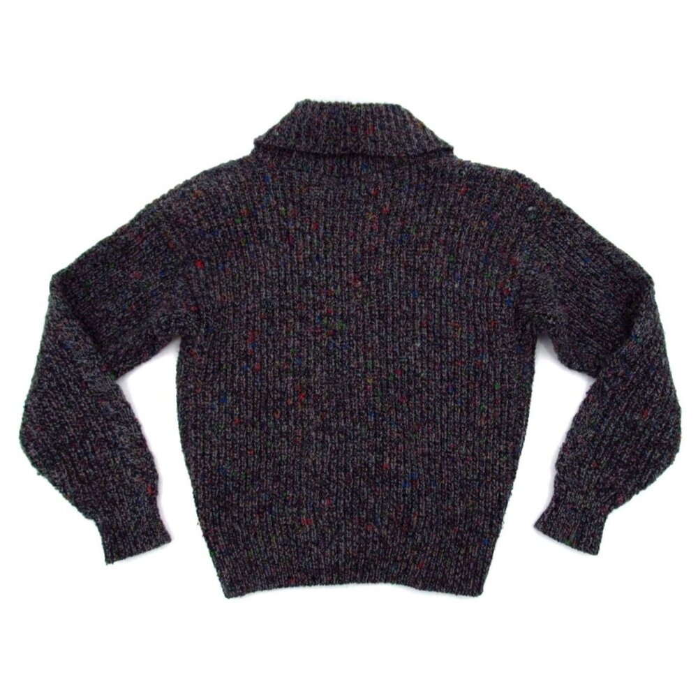 Vintage Petite Sophisticate Cardigan Sweater Womens Small Cable Knit Open V-Neck - Picture 2 of 12